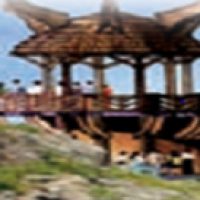 xinjiang watching-fish pavilion (2009.05)